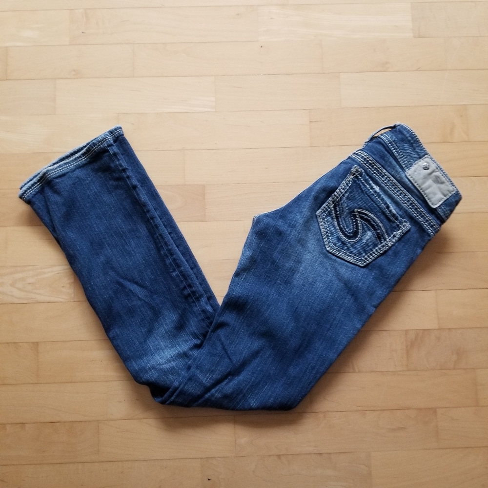 Silver Suki 17in jeans